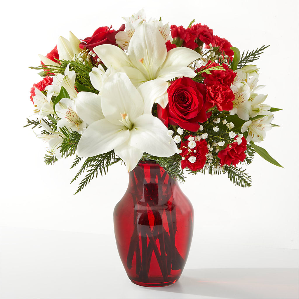 Holiday Season Bouquet – Country Cottage Floral Creations, Conroe TX
