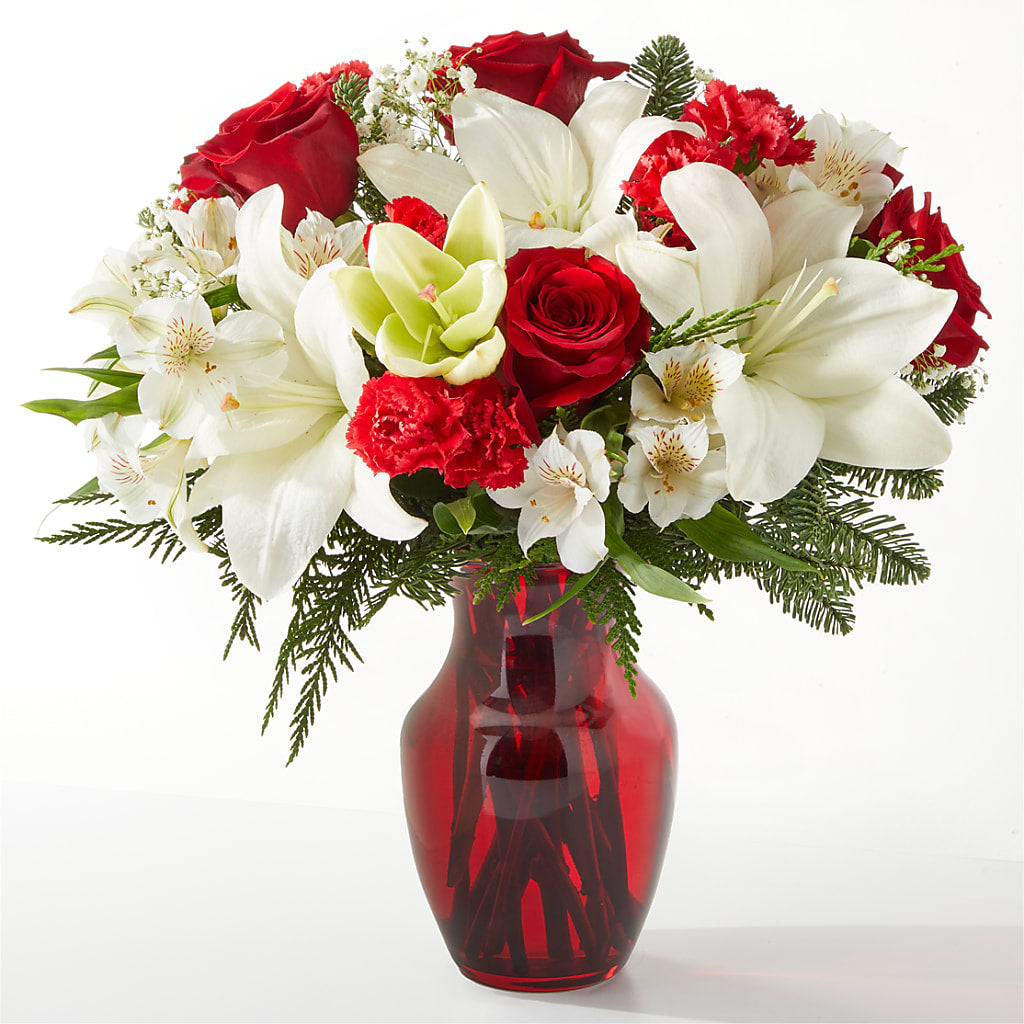 Holiday Season Bouquet – Country Cottage Floral Creations, Conroe TX