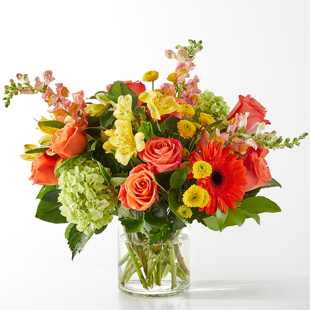 Autumn Sunshine Bouquet – Country Cottage Floral Creations, Conroe TX