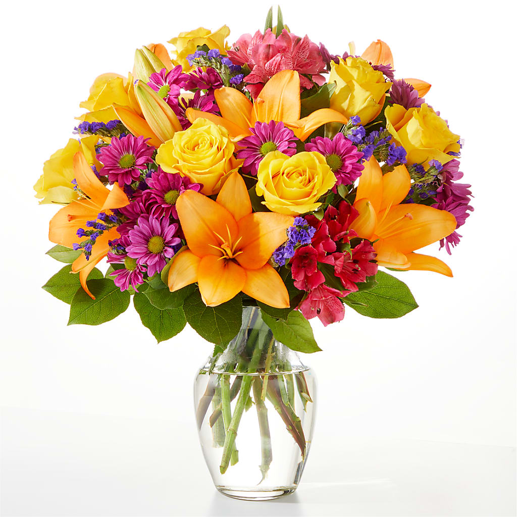 Colorful Visions Bouquet – Country Cottage Floral Creations, Conroe TX
