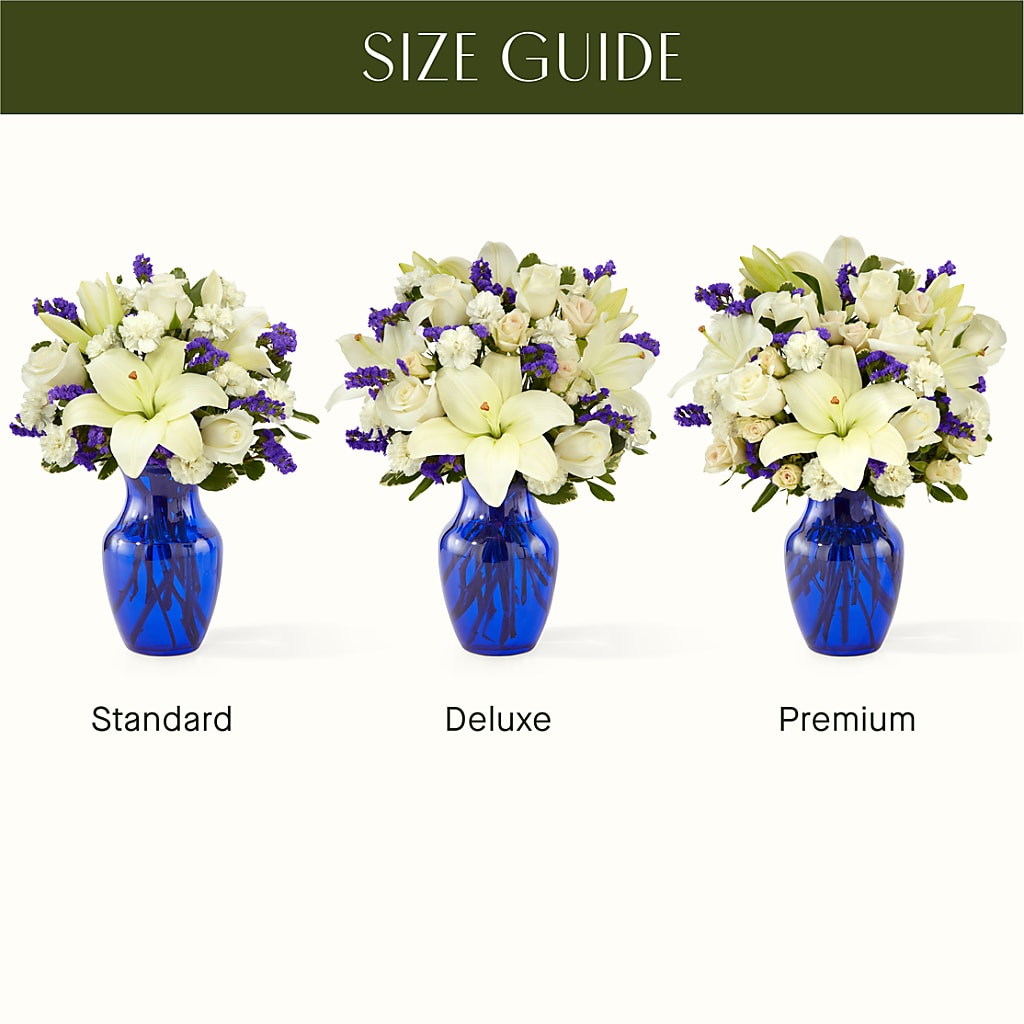 Sapphire Rush Bouquet – Country Cottage Floral Creations, Conroe TX