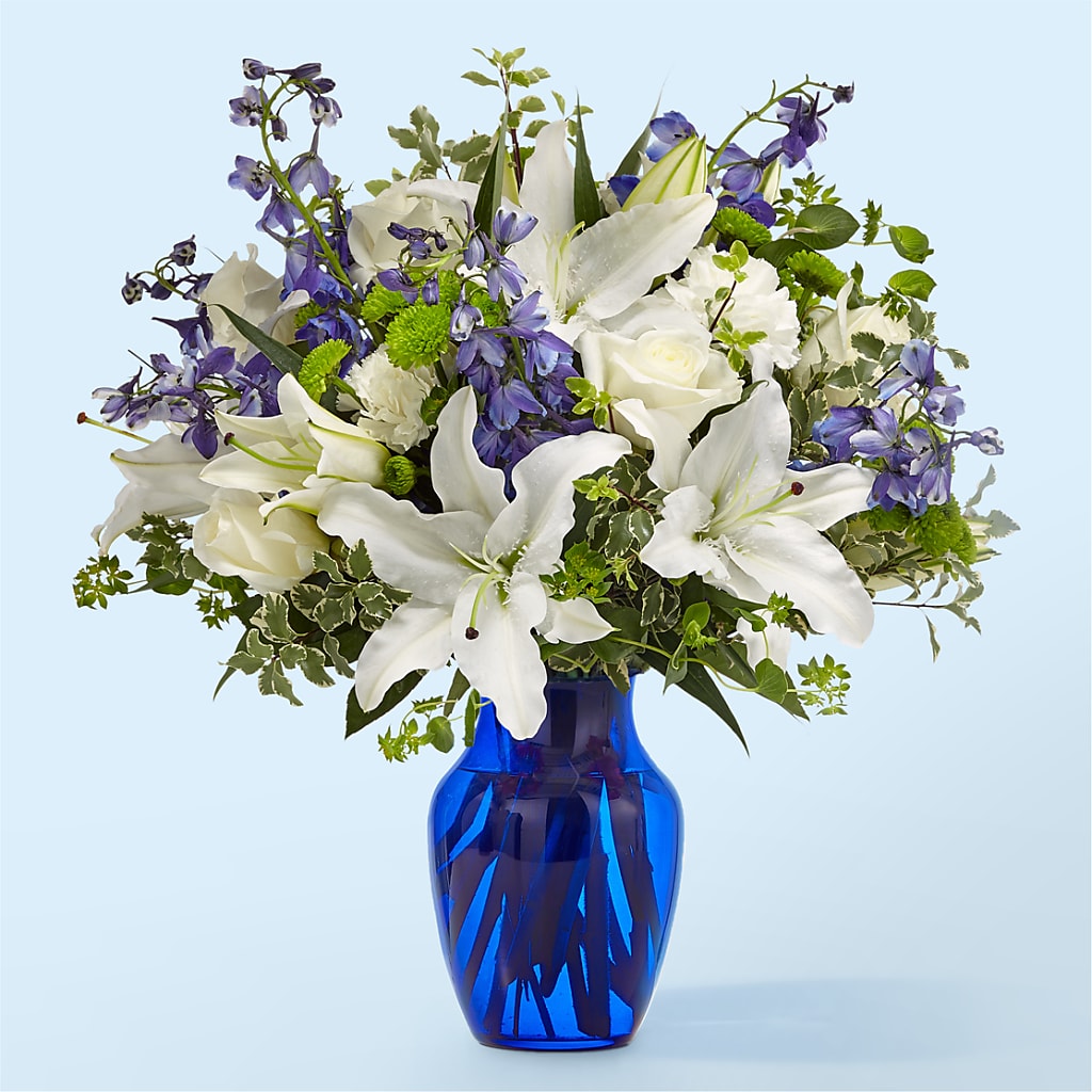 Santorini Bouquet – Country Cottage Floral Creations, Conroe TX