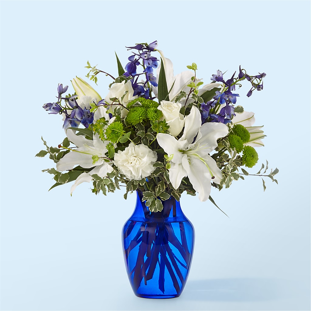 Santorini Bouquet – Country Cottage Floral Creations, Conroe TX