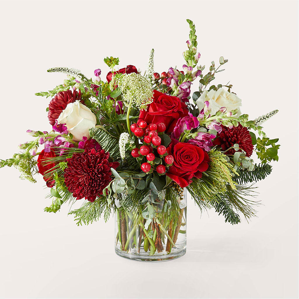 Cranberry Fizz Bouquet – Country Cottage Floral Creations, Conroe TX