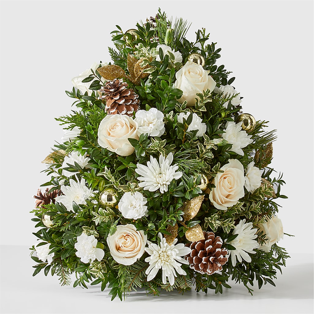 Snowed In Tree – Country Cottage Floral Creations, Conroe TX