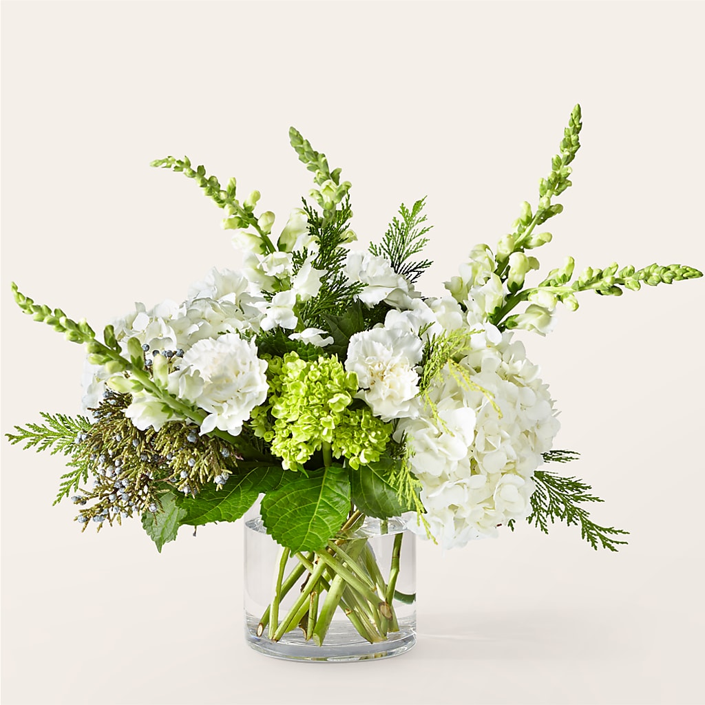 Marshmallows on Top Bouquet – Country Cottage Floral Creations, Conroe TX