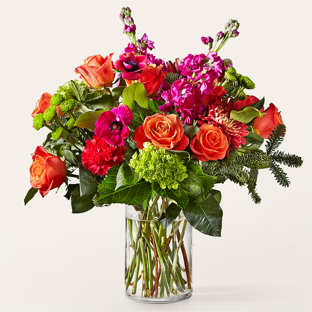 All the Tinsel Bouquet – Country Cottage Floral Creations, Conroe TX
