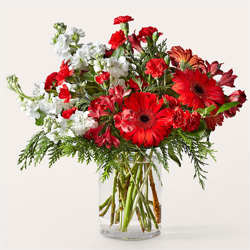 Holidaisy Bouquet – Country Cottage Floral Creations, Conroe TX