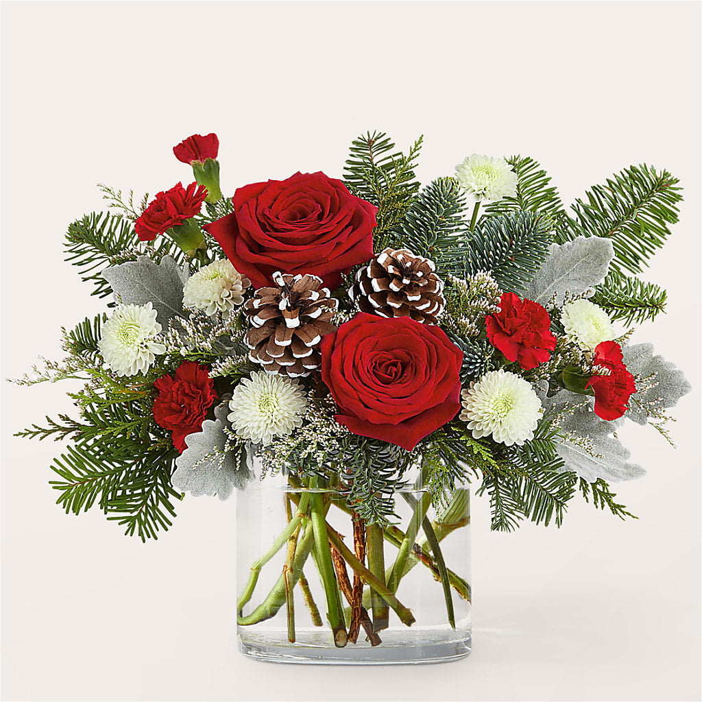 Yule Cheer Bouquet – Country Cottage Floral Creations, Conroe TX