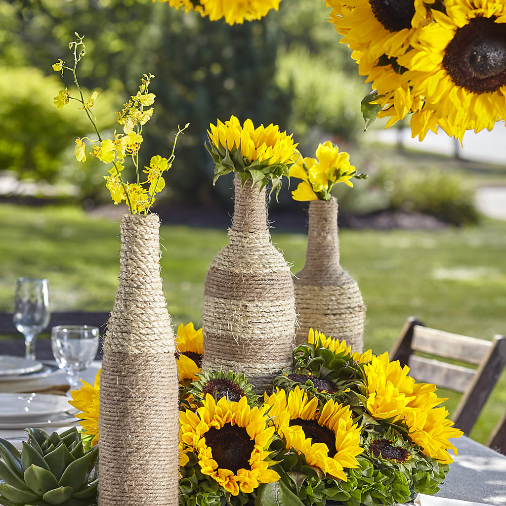 Sublime Garden Centerpiece – Country Cottage Floral Creations, Conroe TX