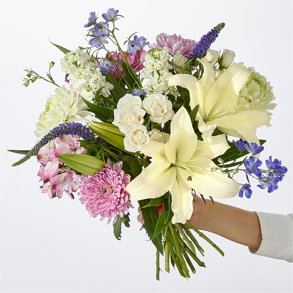 Winter Celebration Bouquet –  Country Cottage Floral Creations, Conroe TX