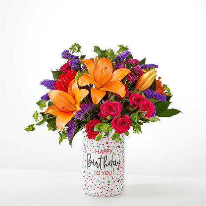 Birthday Palooza Bouquet –  Country Cottage Floral Creations, Conroe TX