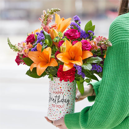 Birthday Palooza Bouquet –  Country Cottage Floral Creations, Conroe TX