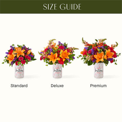 Birthday Palooza Bouquet –  Country Cottage Floral Creations, Conroe TX