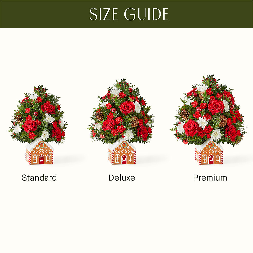 Spiced Gingerbread Tree –  Country Cottage Floral Creations, Conroe TX