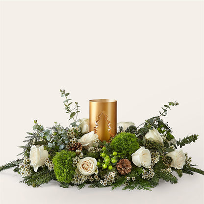 Chestnuts Roasting Centerpiece –  Country Cottage Floral Creations, Conroe TX