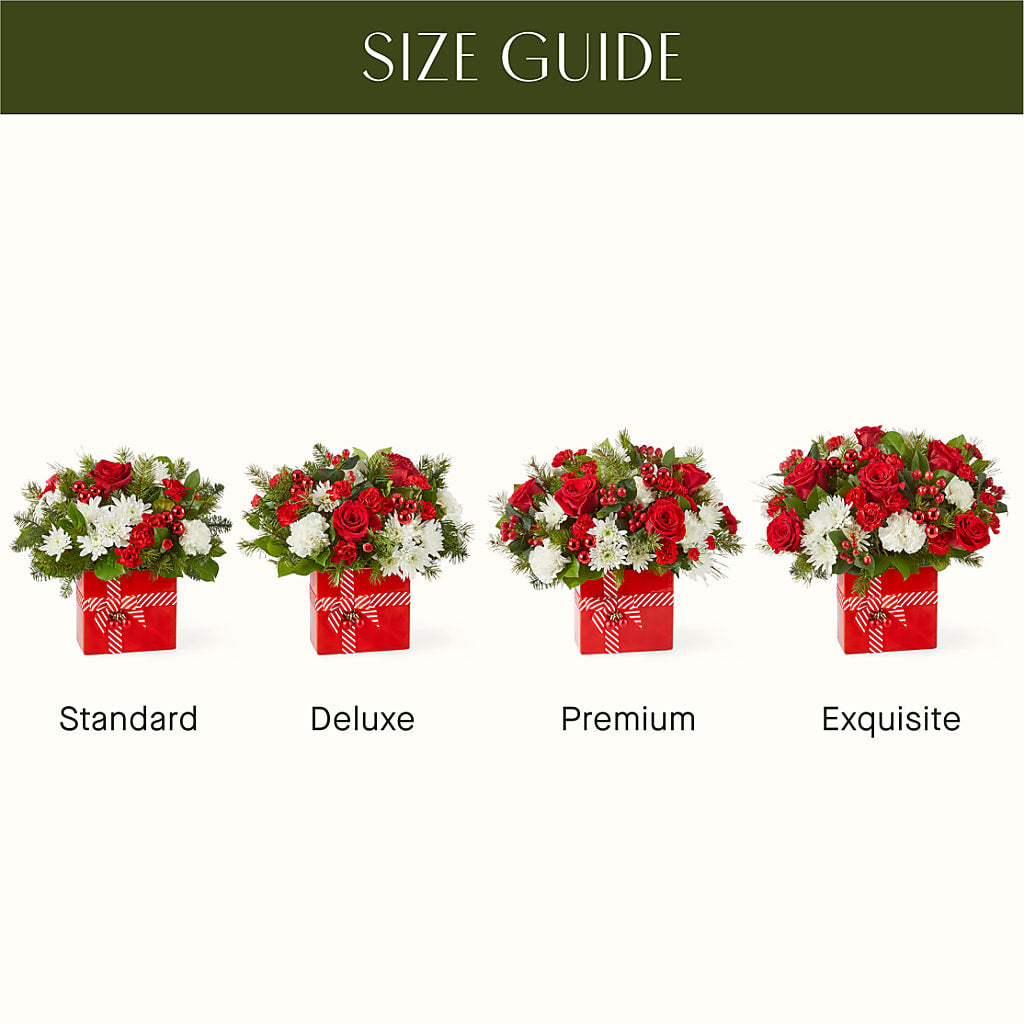 Presents Under the Tree Bouquet –  Country Cottage Floral Creations, Conroe TX