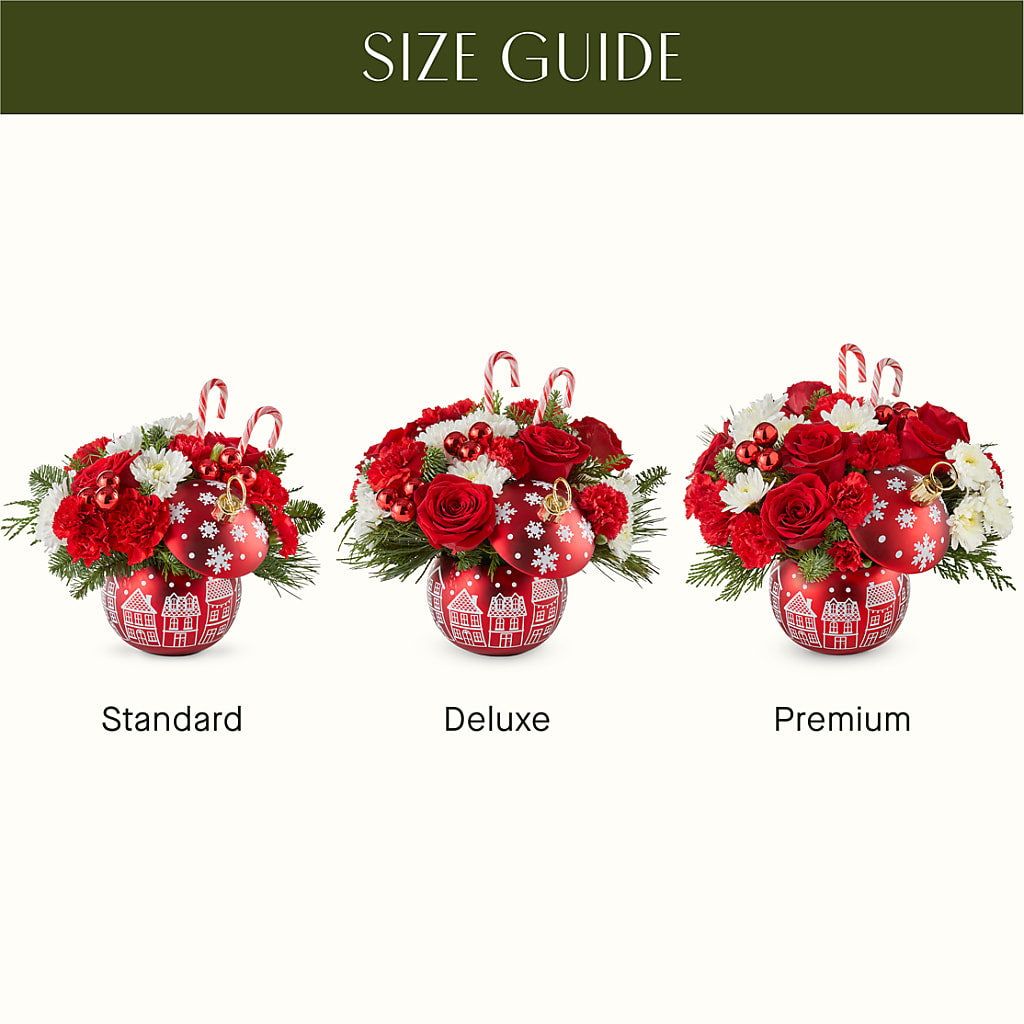 Cheer in the Air Ornament –  Country Cottage Floral Creations, Conroe TX