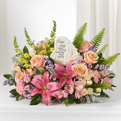 Gentle Light Arrangement –  Country Cottage Floral Creations, Conroe TX
