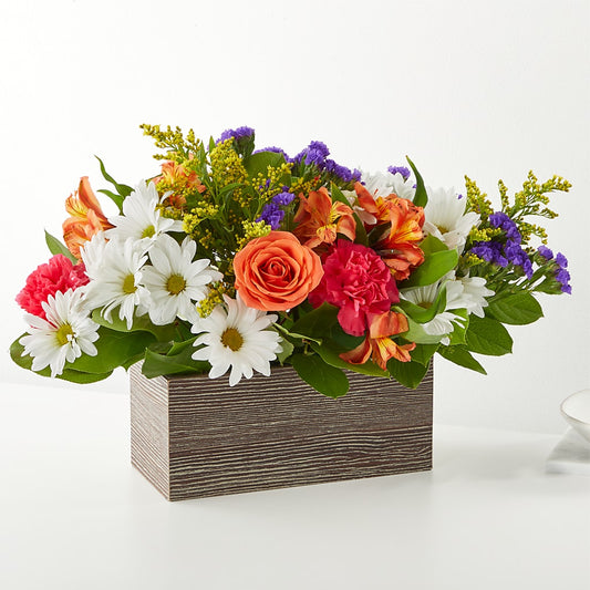 Oopsie Daisy Box Bouquet –  Country Cottage Floral Creations, Conroe TX
