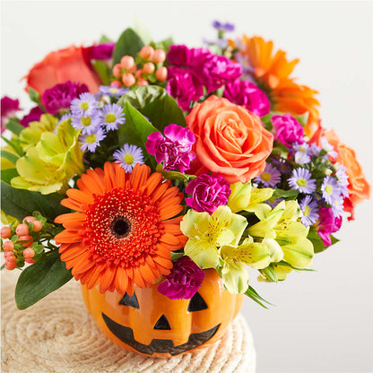 Tricks & Treats Pumpkin –  Country Cottage Floral Creations, Conroe TX