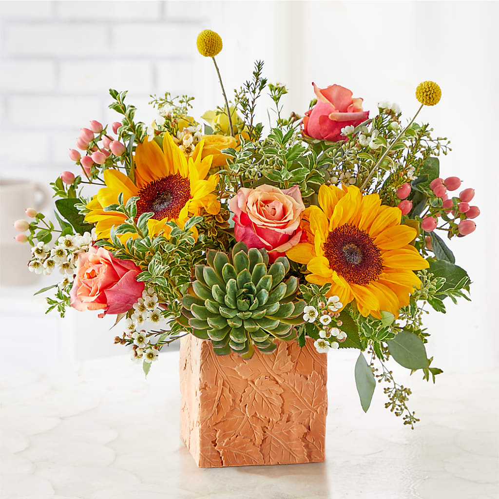Sunflower Season Bouquet –  Country Cottage Floral Creations, Conroe TX
