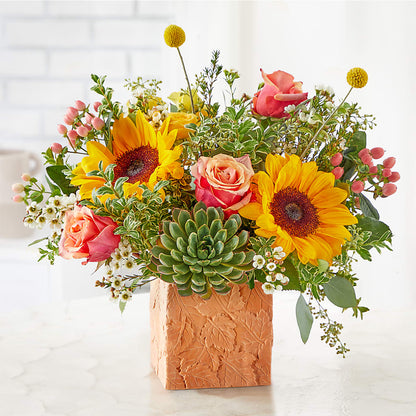 Sunflower Season Bouquet –  Country Cottage Floral Creations, Conroe TX