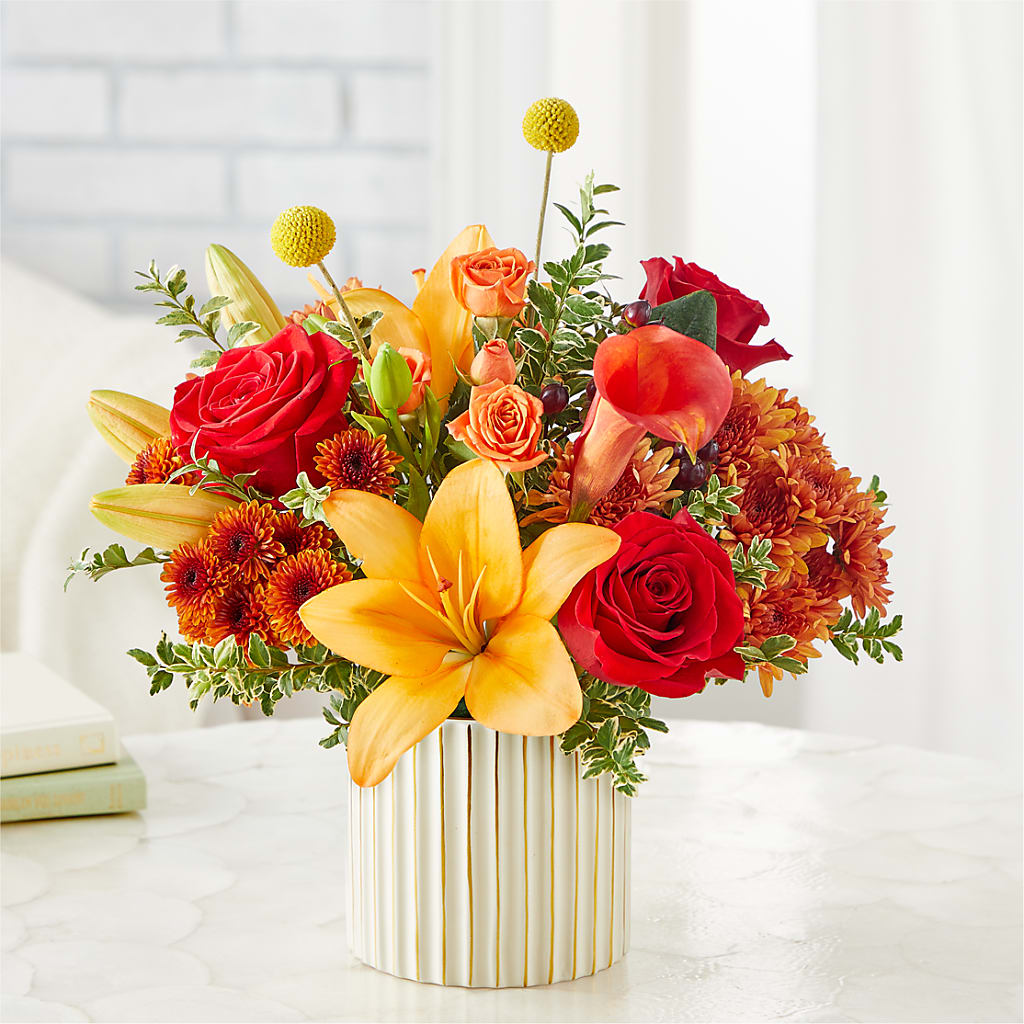 Scarlet Skies Bouquet –  Country Cottage Floral Creations, Conroe TX