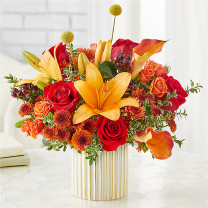 Scarlet Skies Bouquet –  Country Cottage Floral Creations, Conroe TX