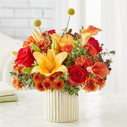 Scarlet Skies Bouquet –  Country Cottage Floral Creations, Conroe TX