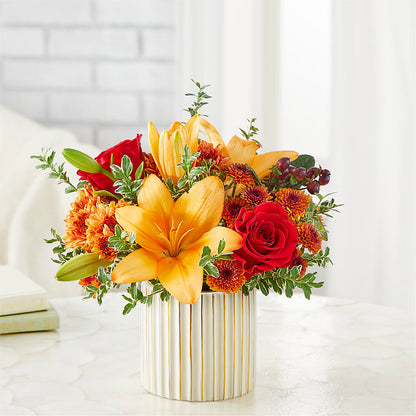 Scarlet Skies Bouquet –  Country Cottage Floral Creations, Conroe TX