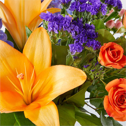Radiant Citrus Bouquet –  Country Cottage Floral Creations, Conroe TX