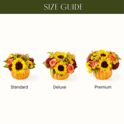 Golden Gourd Pumpkin Bouquet –  Country Cottage Floral Creations, Conroe TX