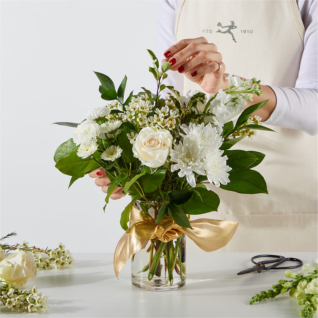 New Beginnings – A Florist Original –  Country Cottage Floral Creations, Conroe TX