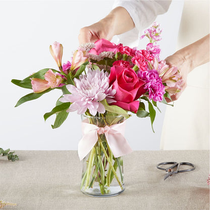 Pink Ribbon - A Florist Original –  Country Cottage Floral Creations, Conroe TX