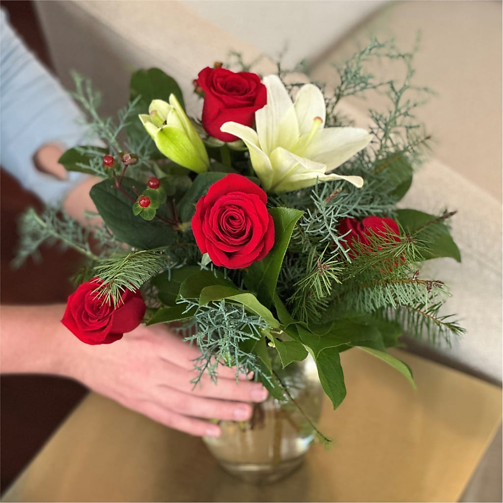 Glittering Lights Bouquet –  Country Cottage Floral Creations, Conroe TX