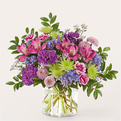 Glass Half Full Bouquet –  Country Cottage Floral Creations, Conroe TX