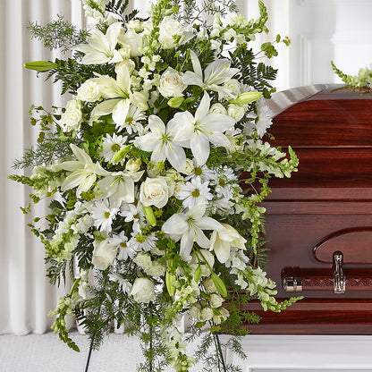 Loving Thoughts Standing Spray –  Country Cottage Floral Creations, Conroe TX