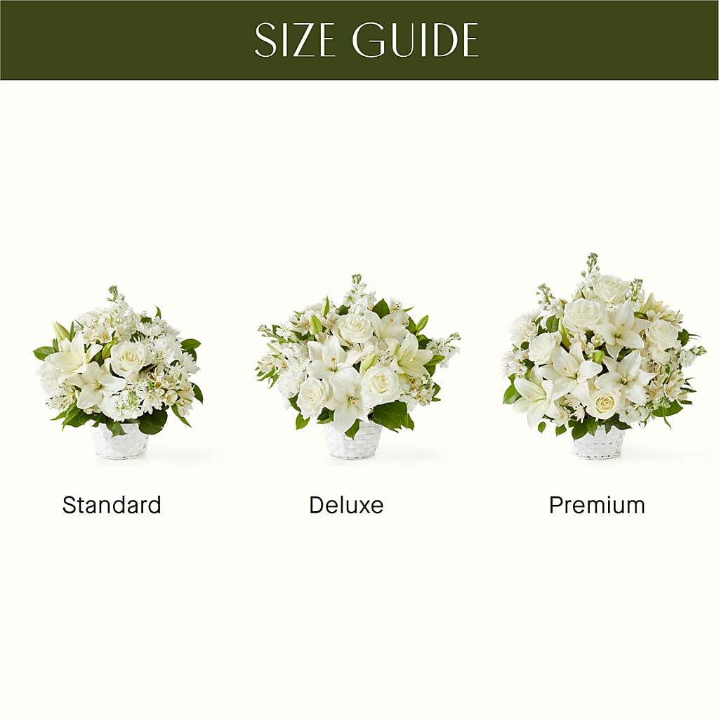 Peaceful Reflections Arrangement –  Country Cottage Floral Creations, Conroe TX
