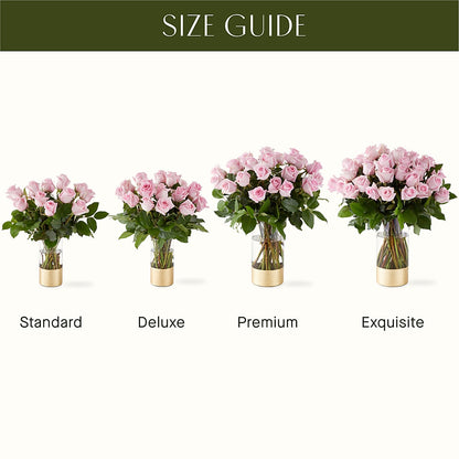 Picture Perfect Pink Rose Bouquet –  Country Cottage Floral Creations, Conroe TX