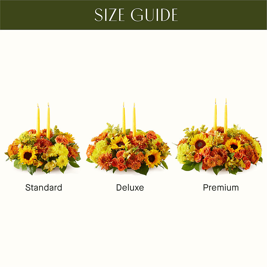 Autumn Harmony Centerpiece –  Country Cottage Floral Creations, Conroe TX