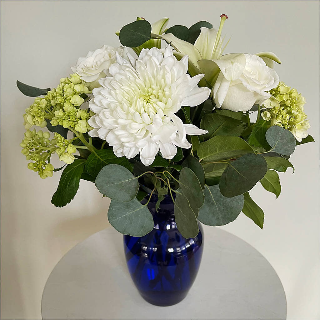 Snowy Dreams Bouquet –  Country Cottage Floral Creations, Conroe TX