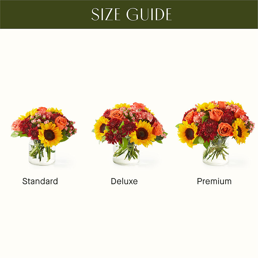 September Sunset Bouquet –  Country Cottage Floral Creations, Conroe TX