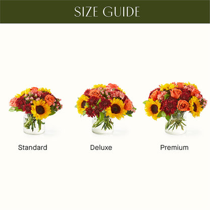 September Sunset Bouquet –  Country Cottage Floral Creations, Conroe TX