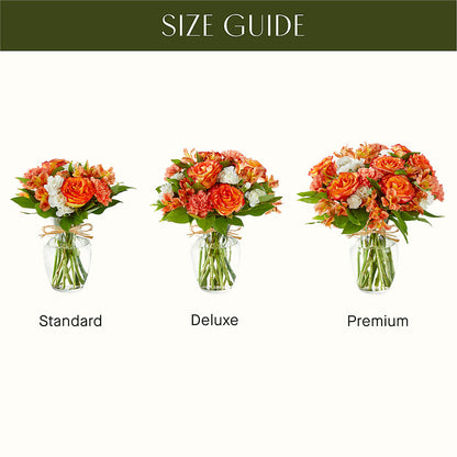Apricot Glow Bouquet –  Country Cottage Floral Creations, Conroe TX