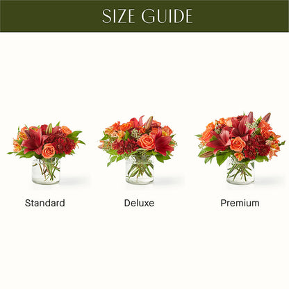 Crimson Leaves Bouquet –  Country Cottage Floral Creations, Conroe TX