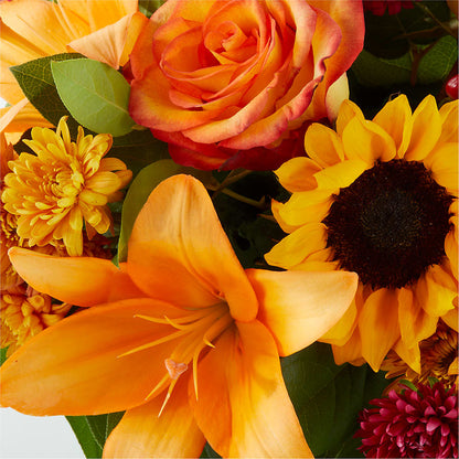 Grateful Centerpiece –  Country Cottage Floral Creations, Conroe TX