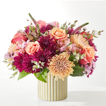 Berry Cobbler Bouquet with Ivory Vase –  Country Cottage Floral Creations, Conroe TX