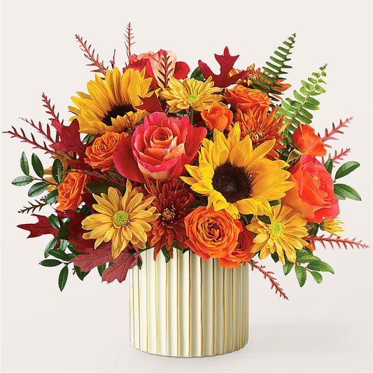Fall Campfire Bouquet –  Country Cottage Floral Creations, Conroe TX