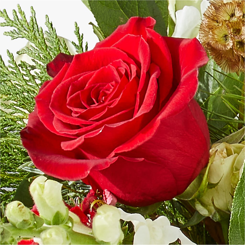 Deck the Halls Bouquet –  Country Cottage Floral Creations, Conroe TX
